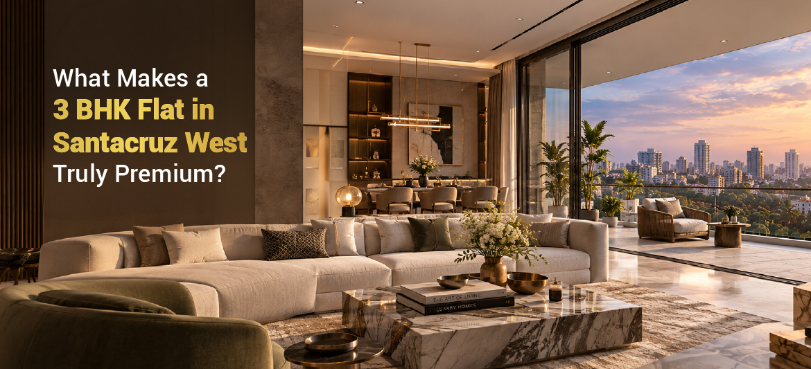 3 BHK flats in Santacruz West